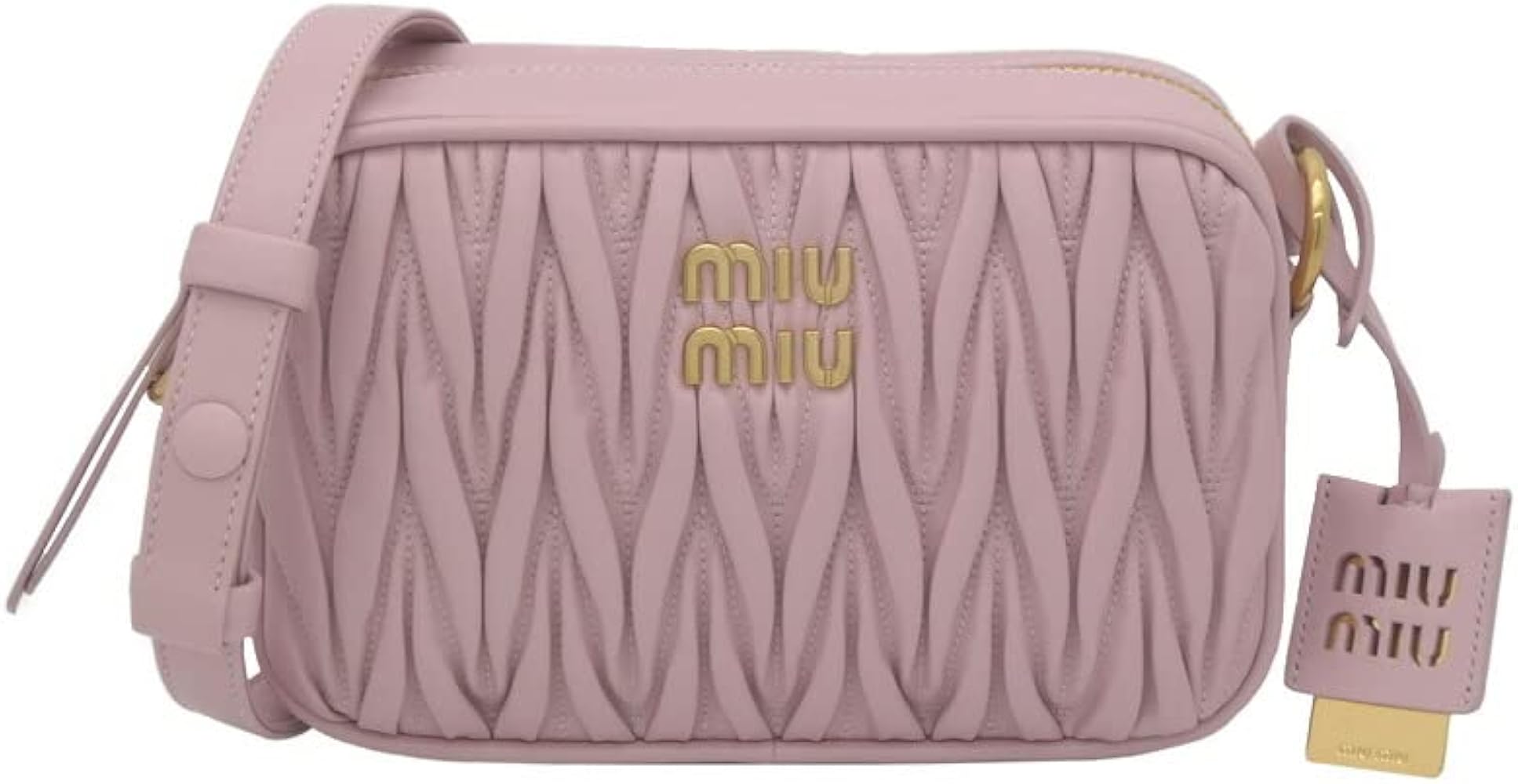 Amazon | [ミュウミュウ] マテラッセレザー ショルダーバッグ