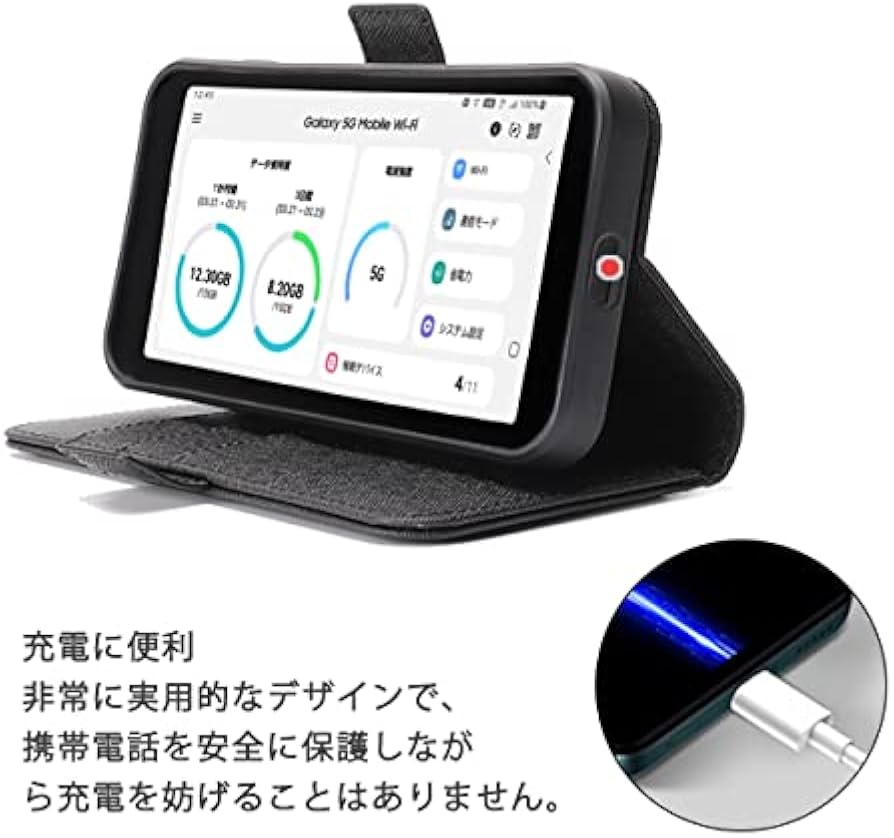 Amazon.co.jp: galaxy 5g mobile wi-fi case scr01 notebook type