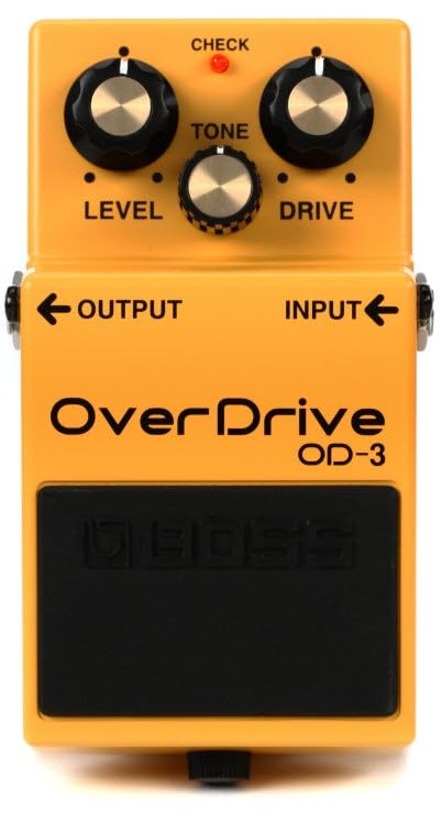 BOSS OD-3 Overdrive Guitar Pedal (OD-3), Gold : Amazon.ca: Musical