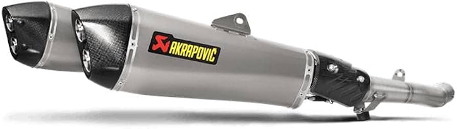 Amazon | AKRAPOVIC(アクラポヴィッチ) スリップオンマフラー チタン