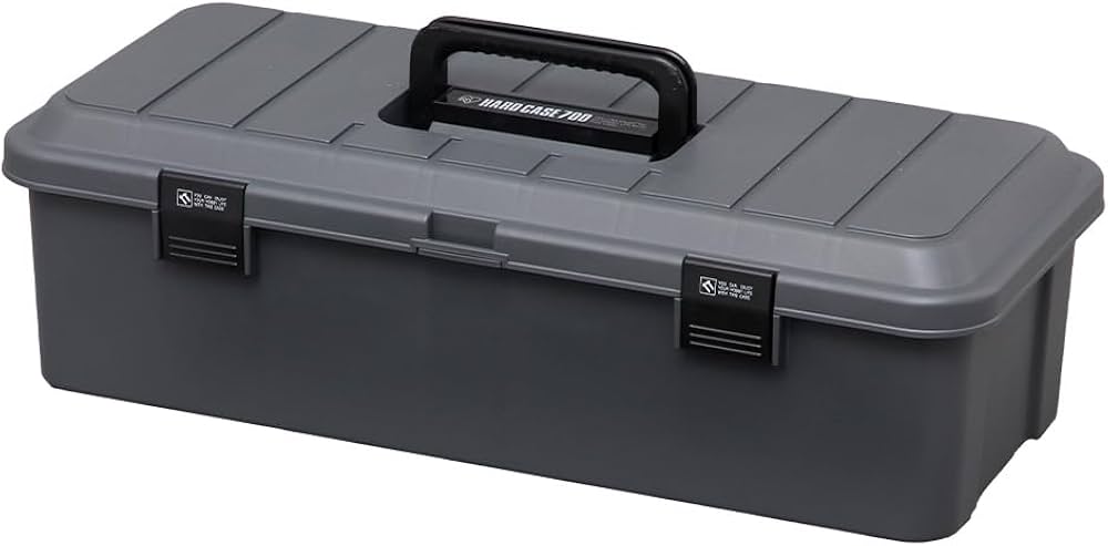 Amazon.co.jp: アイリスオーヤマ 工具箱 ハードケース 700 グレー【幅