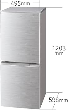 Amazon.co.jp: シャープ SHARP 冷蔵庫(幅49.5cm) 152L つけかえどっち