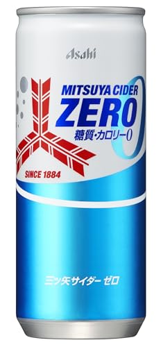 アサヒ飲料 三ツ矢サイダー ZERO 250ml×20本 缶 (炭酸飲料・エナジー