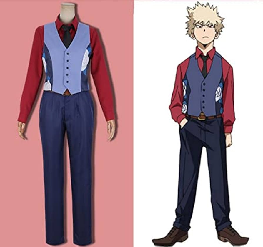 Amazon.co.jp: XIAOXIGUA 爆豪勝己 コスプレ 衣装 僕のヒーロー