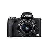 Buy Canon EOS M50 Mark II + EF-M 15-45mm is STM Kit Black Online