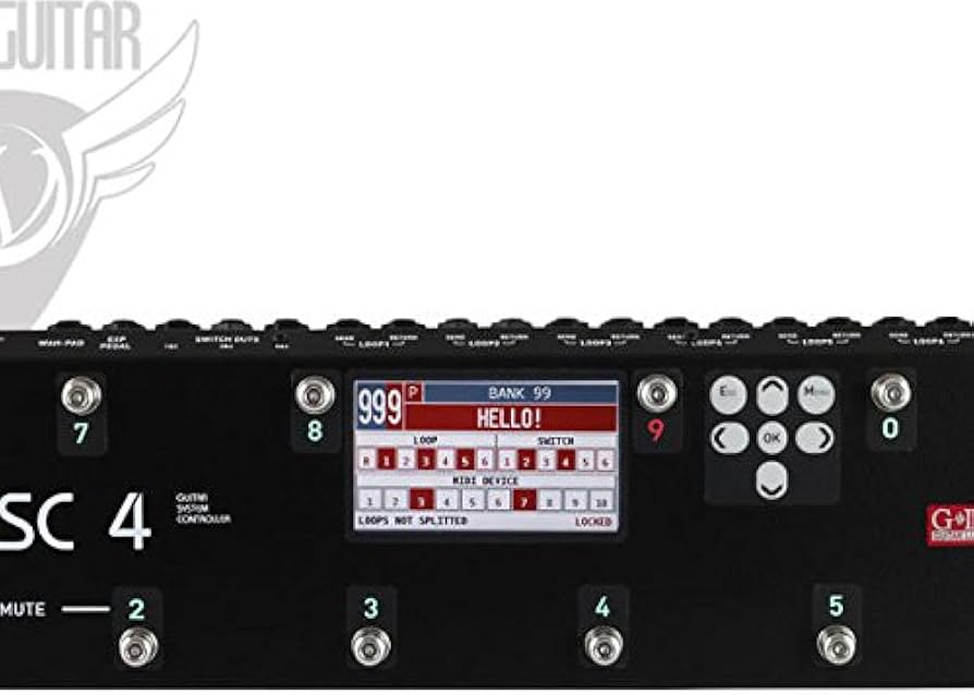 Amazon | G-LAB Guitar System Controller GSC-4 | エフェクター