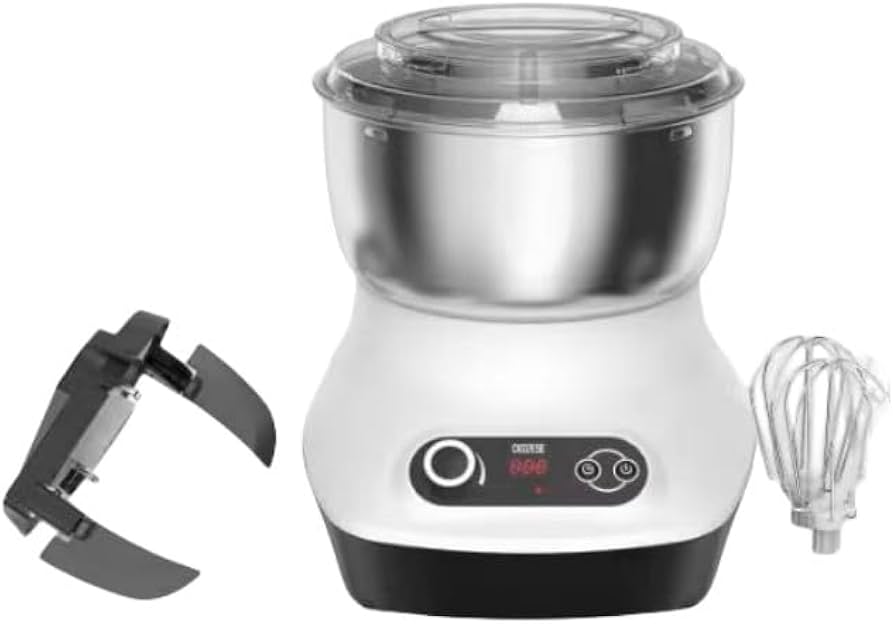 Amazon | KCNN 電気パンこね機、新型自動生地製造機、5L大容量、家庭用