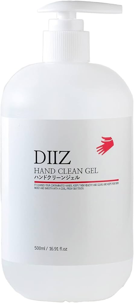 Amazon.co.jp: 除菌ジェル DIIZ 500ml×5本 ハンドジェル アルコール62