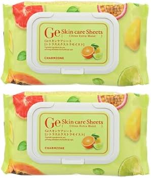 Amazon | チャームゾーン Geスキンケアシート シトラスエクストラ