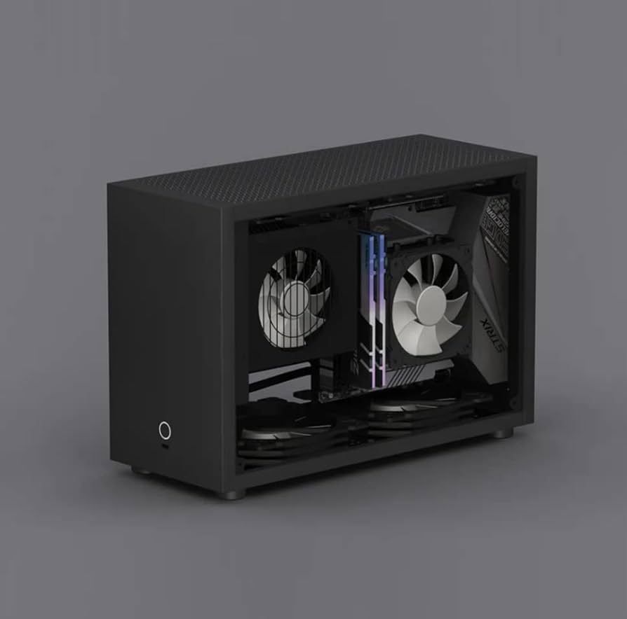 Amazon.co.jp: GEEEK CASE M5 Mini ITX CASE LCS-GC-M5 (ブラック