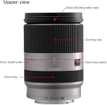 Amazon.co.jp: TAMRON 高倍率ズームレンズ 18-200mm F3.5-6.3 DiIII VC