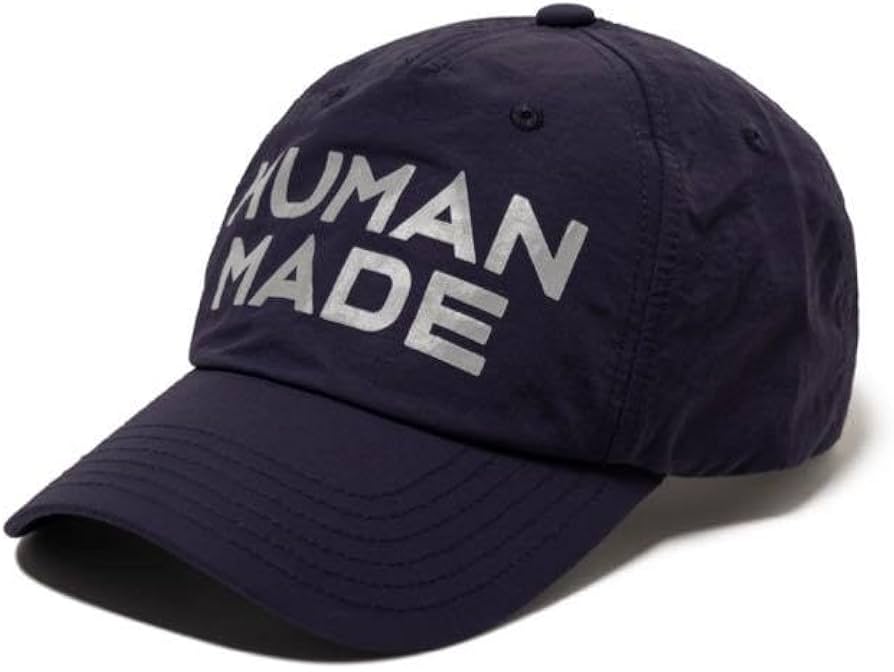 Amazon.co.jp: HUMAN MADE 5Panel Nylon Cap Navy : ファッション