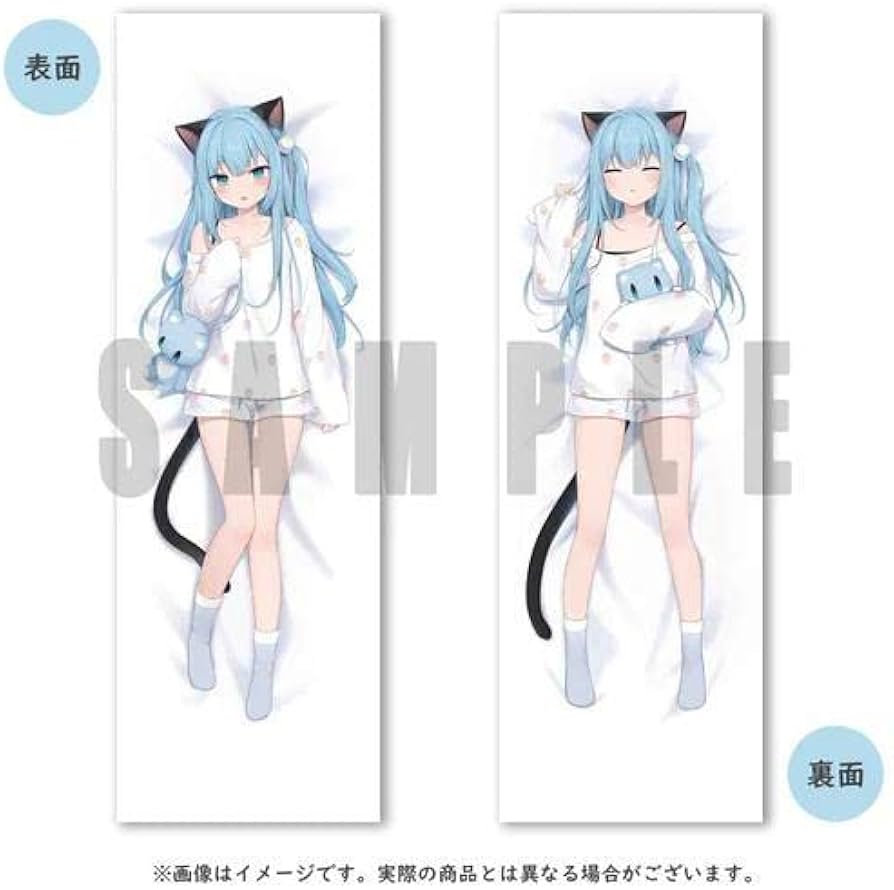 Amazon｜正規品 甘城なつき Nachoneko なちょ 猫羽 雫 抱き枕カバー