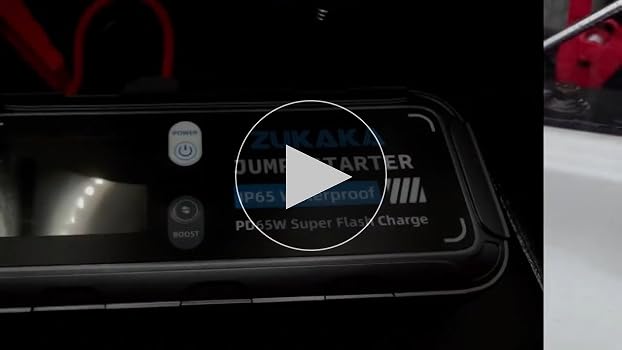 Amazon | ZUKAKA ジャンプスターター 車用ジャンプスターター 6000A