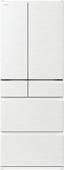 Amazon | 日立 冷蔵庫 617L R-HW62V W ピュアホワイト フレンチドア 幅