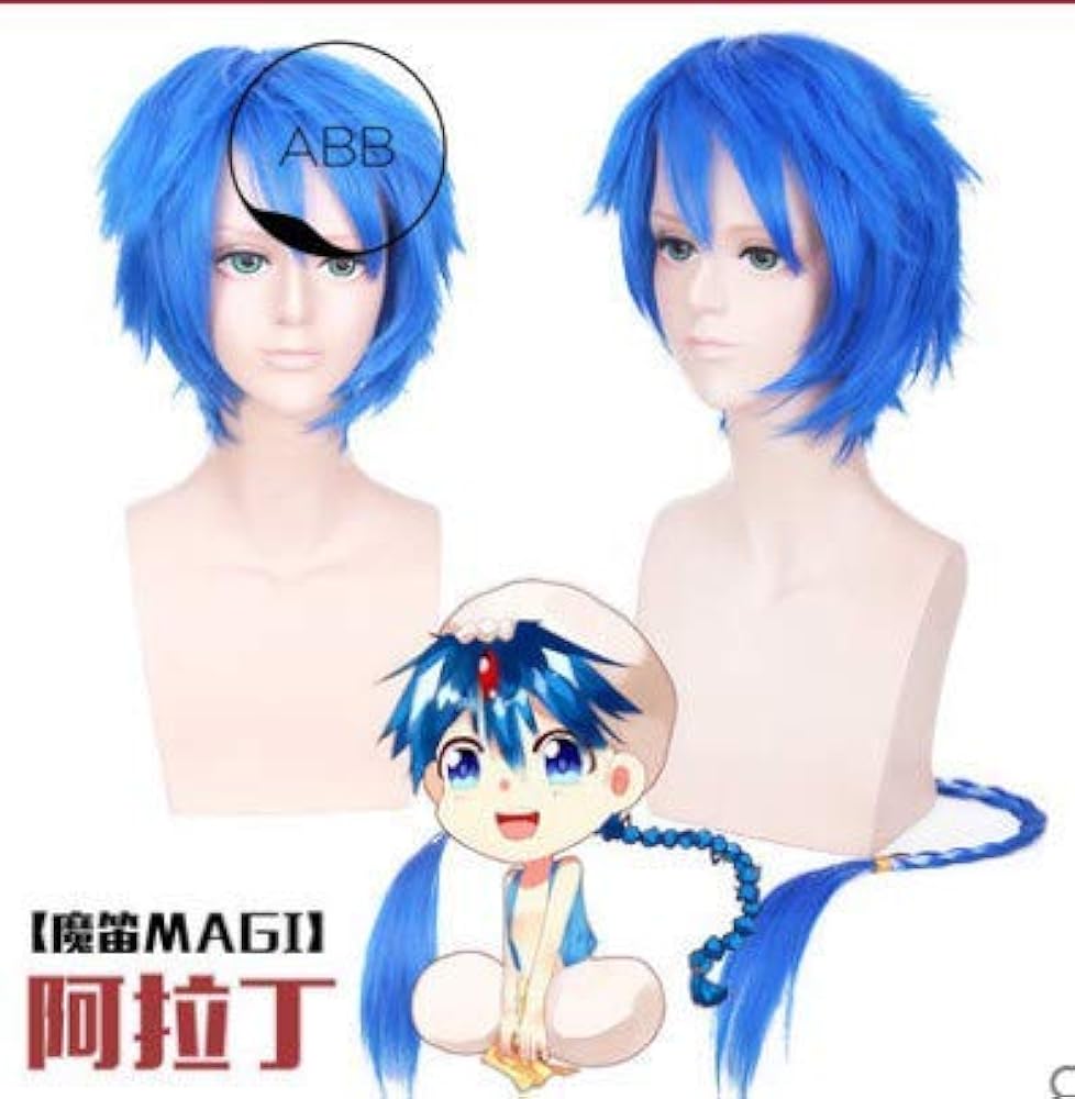 Amazon.co.jp: [エアーズCOS] コスプレ衣装 マギ アラジン +ウィッグ