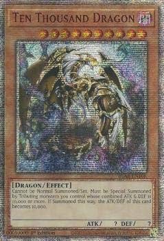 Amazon.co.jp: 遊戯王 BLAR-EN10K 万物創世龍 Ten Thousand Dragon
