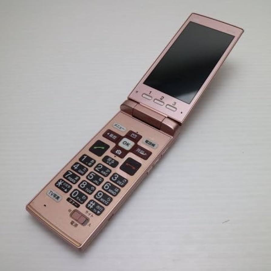 Amazon | KYOCERA au KYF36 かんたんケータイ PINK | KDDI | 携帯電話本体