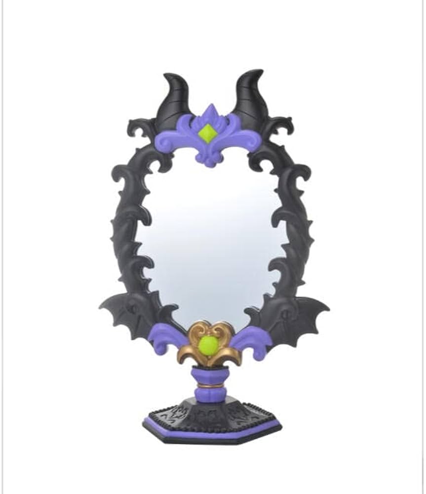 Amazon.co.jp: マレフィセント 卓上鏡 ヴィランズ メイクアップミラー