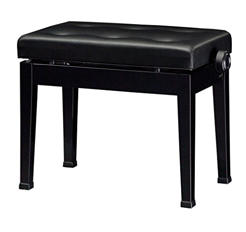 Amazon | 吉澤 ヨシザワ PEACOCK 高低タイプ ピアノ椅子 ブラック Y