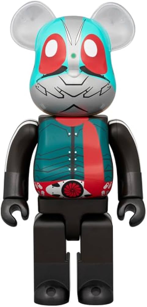 Amazon.co.jp: BE@RBRICK 仮面ライダー第2+1号 100％ & 400％ : おもちゃ