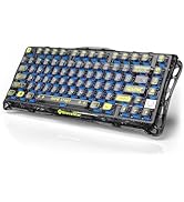 Amazon | GravaStar K1 Lite ゲーミングキーボード 半透キーボード