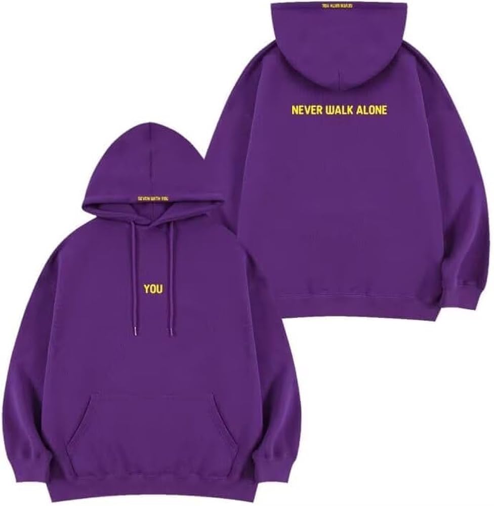 Amazon.com: FUJUTANG Jimin with You Hoodie Sweater Jimin Hoody You