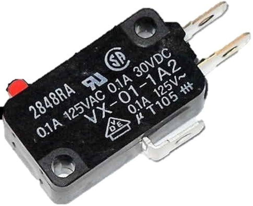 Amazon | オムロン(OMRON) VX-01-1A2 形VX 小形基本スイッチ (ピン押