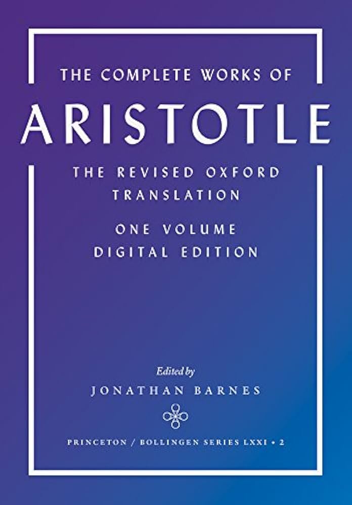 Amazon.com: The Complete Works of Aristotle: The Revised Oxford