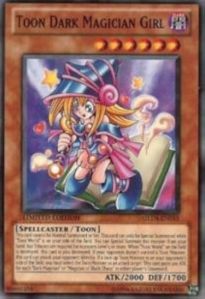 Amazon.co.jp: 遊戯王カード Toon Dark Magician Girl/トゥーン