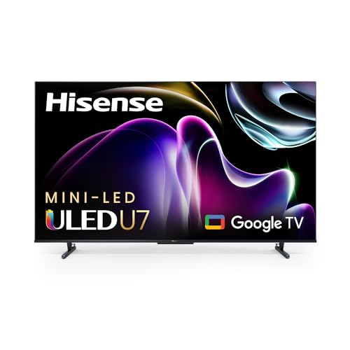 Hisense 55-Inch Class U7 Series Mini-LED ULED 4K UHD Google Smart