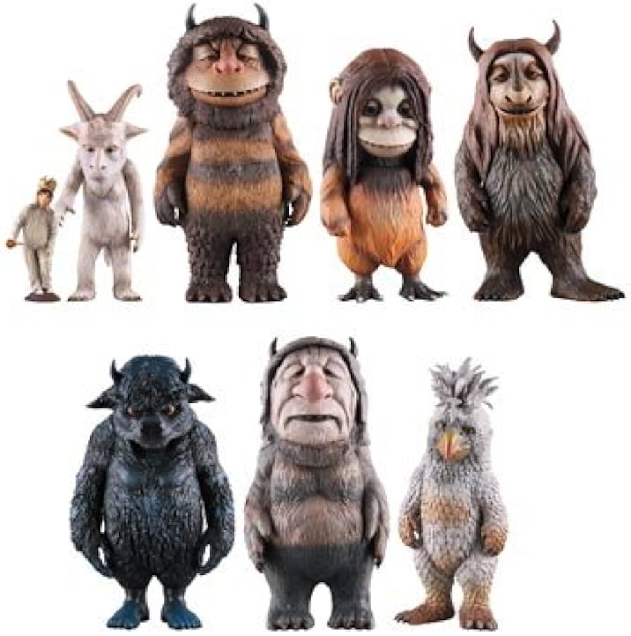 ☆希少☆】センダック・かいじゅうたちのいるところフィギュア Amazon