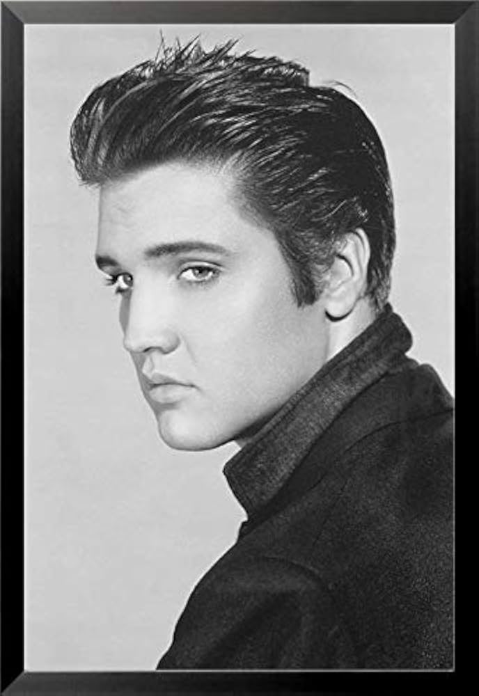 Amazon.co.jp: Buyartforless ワークフレーム入りエルヴィス