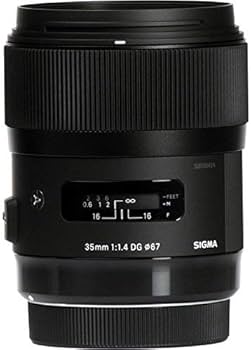Amazon.com : Sigma 35mm f/1.4 DG HSM Art Lens for Canon EF Mount