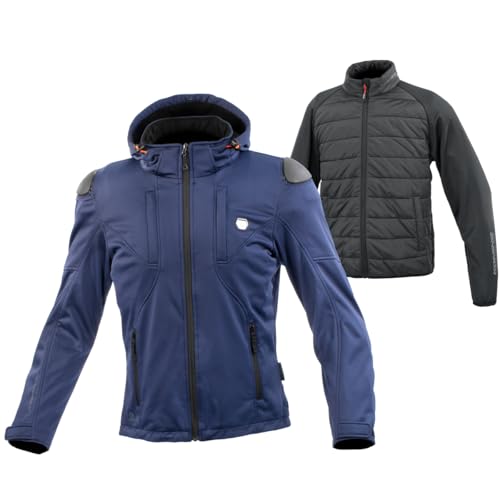 コミネ ハイプロテクトソフトシェルシステムパーカ JK-623 (バイク用