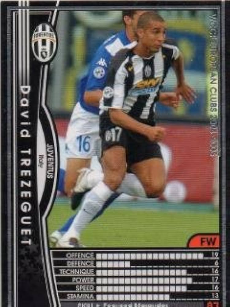 Amazon.co.jp: WCCF/04-05/ユベントス/黒/144/ダビド・トレゼゲ