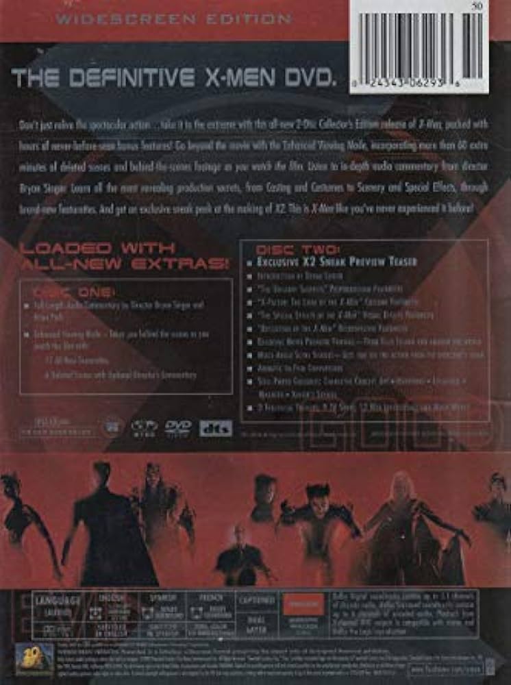 Amazon.com: X-Men 1.5 (DVD Two-Disc Collector's Edition) : Movies & TV