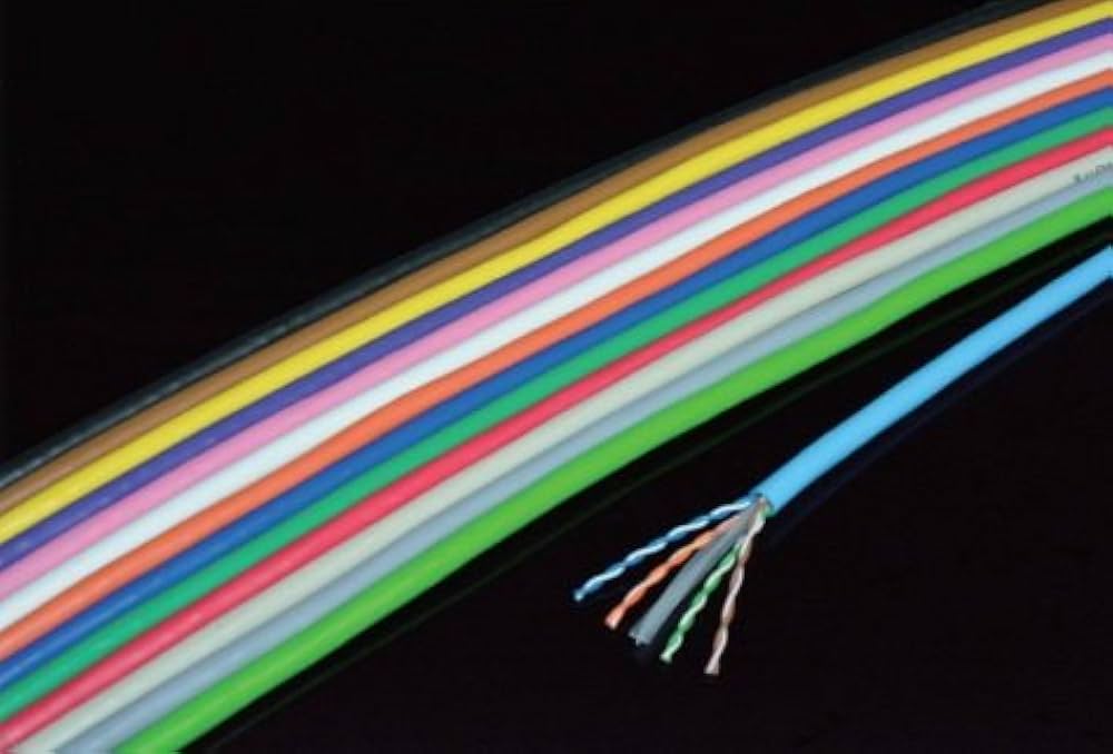 Amazon | 日本製線 環境配慮型Cat6 LANケーブル（300m巻き） EM-NSGDT6