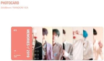 BTS Memories of 2019 (6 DVD Set/Region Free) (incl. 4 x 6 7pc