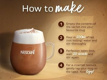 Amazon.com : Nescaf? Cappuccino Double Choca Mocha 8 Sachets 184 g