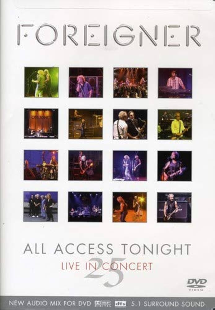 Amazon.com: Foreigner: All Access Tonight - Live in Concert