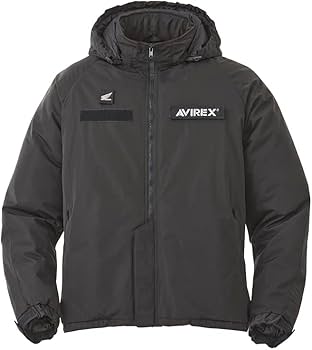 Amazon.co.jp: [ホンダ] AVIREX エクワックスパーカ K(ブラック) L