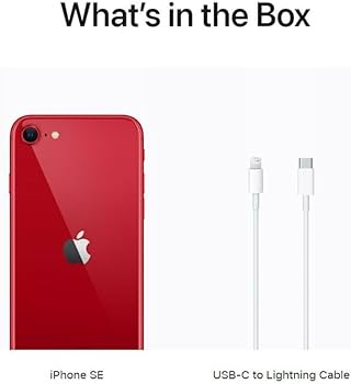 Amazon.com: Apple iPhone SE 3rd Gen, 64GB, RED - T-Mobile (Renewed
