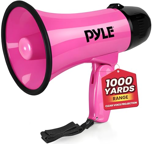Amazon.co.jp: 《PYLE メガホン スピーカー》 拡声器 持ち運び可能