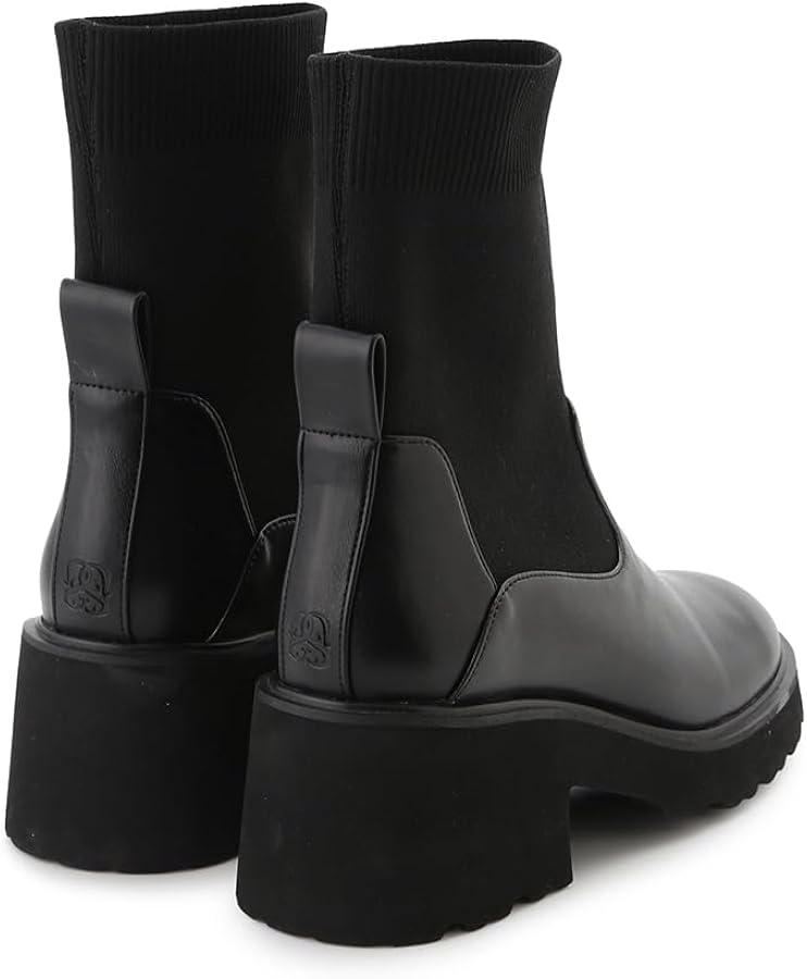 Amazon.co.jp: [スナイデル] ショートニットブーツ SWGS254625