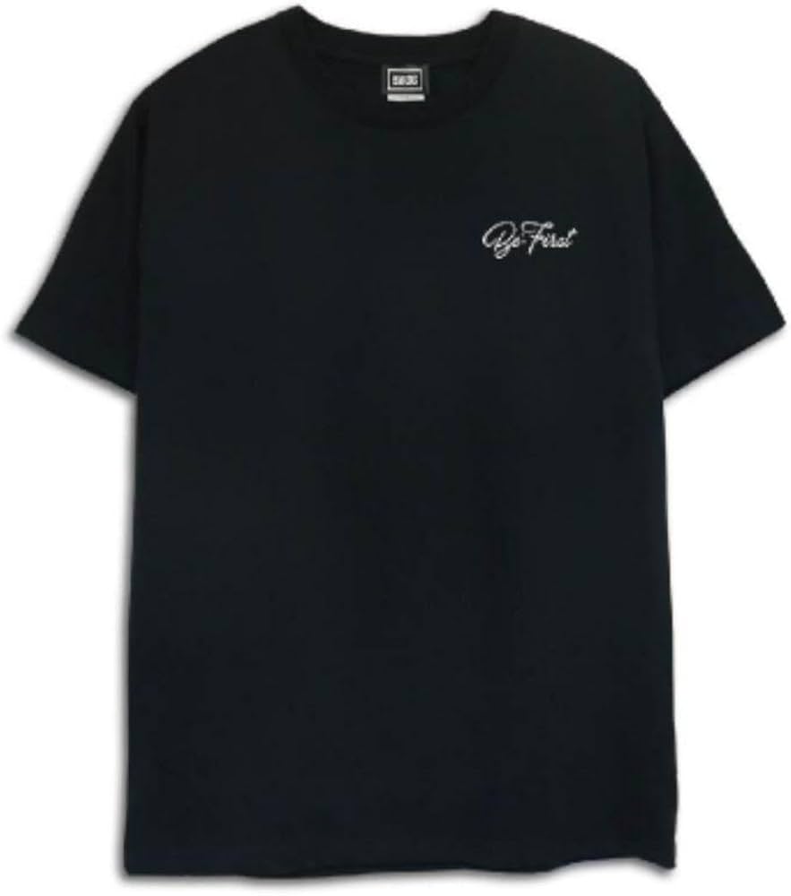 Amazon.co.jp: M BE:FIRST ロゴ 刺繍 Tシャツ BMSG ビーファースト