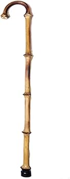 Amazon.co.jp: 竹の杖-ゴム製の先端が付いた滑り止めの杖-男性と女性の