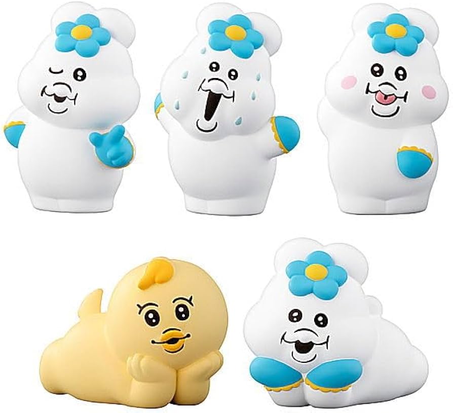 Amazon.co.jp: んぽちゃむフレンズ [アソート5種セット (3.んぽちゃむ