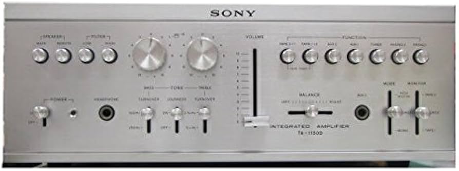 Amazon | プリメインアンプ ソニー TA-1150D | SONY(ソニー