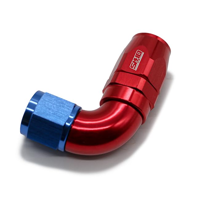 Amazon | 【SKID RACING】 AN10 オイルクーラー フィッティング 90度